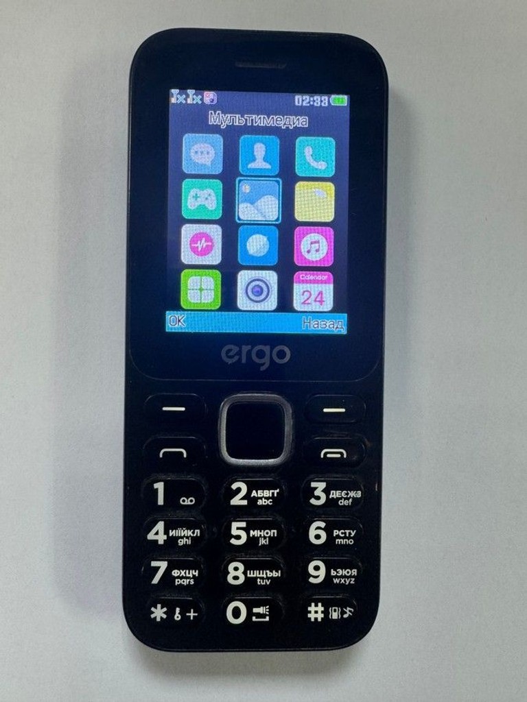 Оголошення Ergo E241 Dual Sim Black Б/У