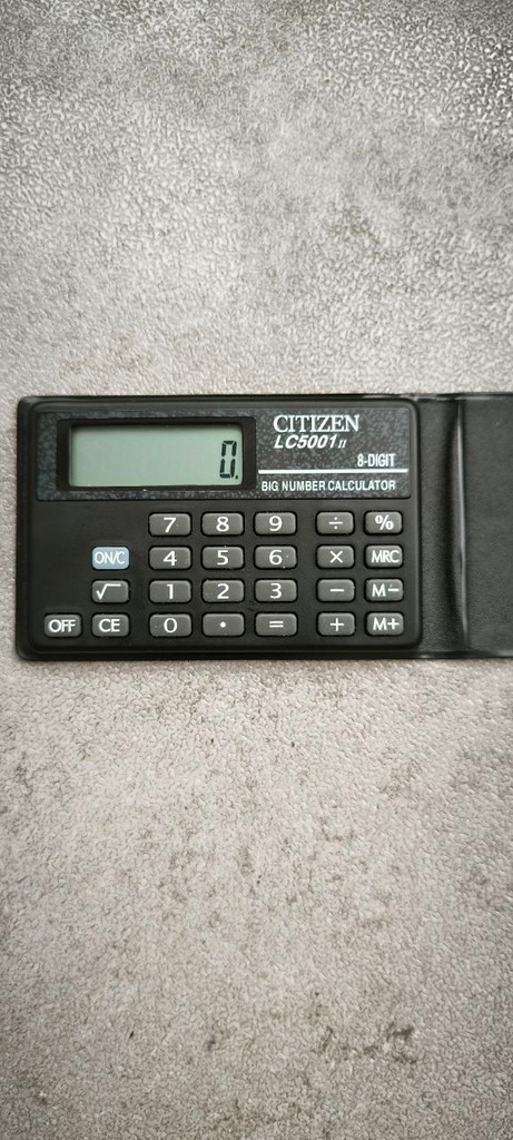 Оголошення Citizen LC-5001 Б/У