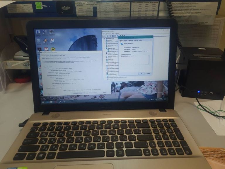 Asus pentium n4200 1,1ghz/ ram4gb/ hdd500gb/video gf 810m