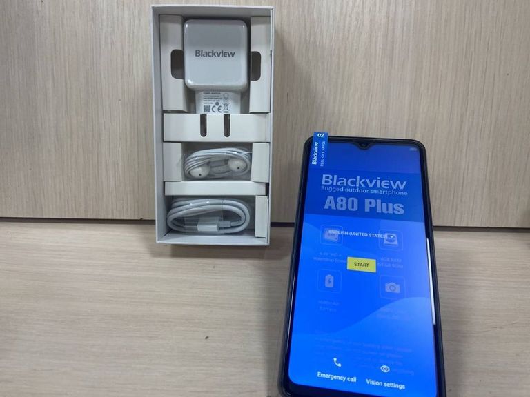 Купити Blackview A80 Plus 4/64GB Blue Б/У
