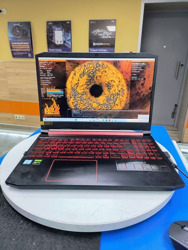Купити Acer 15/core i5 9300h ddr4/16gb ddr4/hdd *відсутній/ssd 500 gb/geforce gtx1650 4gb Б/У