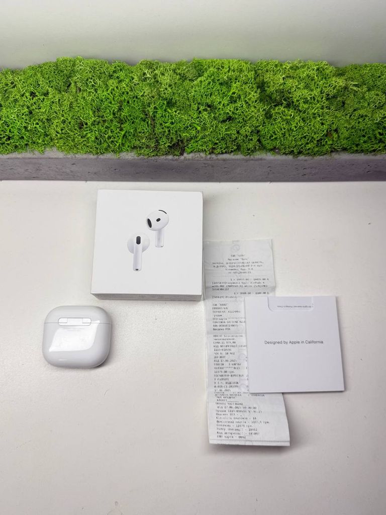 Оголошення Apple airpods 4 with active noise cancellation Б/У