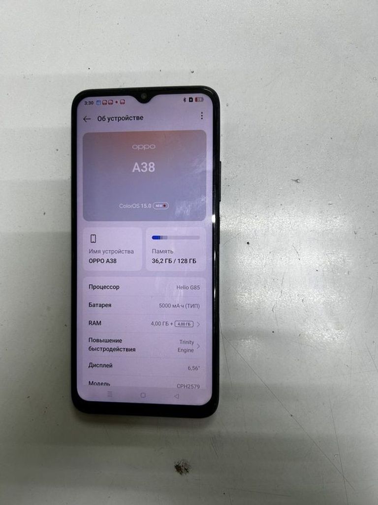 Купити Oppo A38 4/128GB Glowing Black Б/У