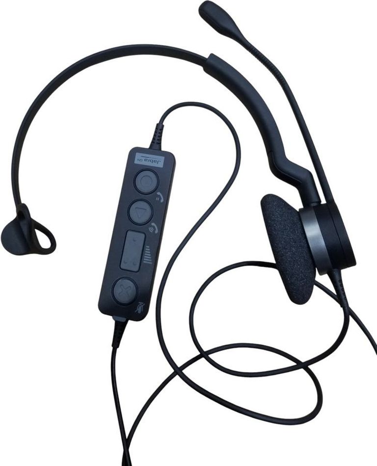 Дешиво Jabra biz 2300 usb ms mono с ломбарда