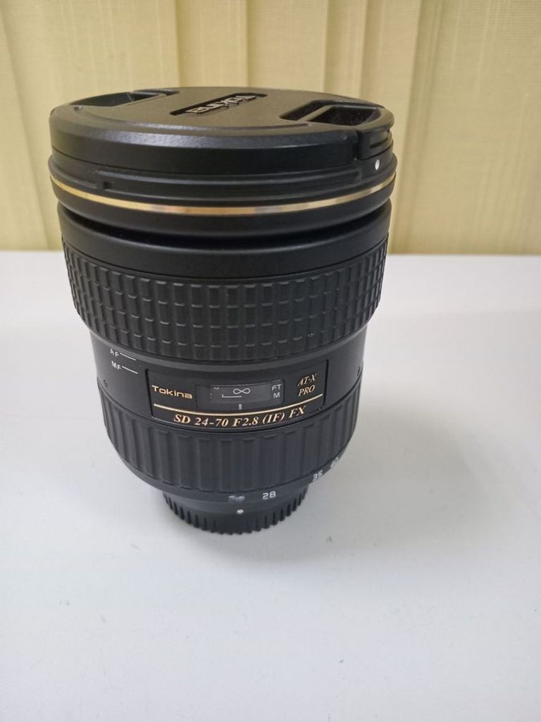 Объявление Tokina sd 24-70 f2.8 fx at-x Б/У