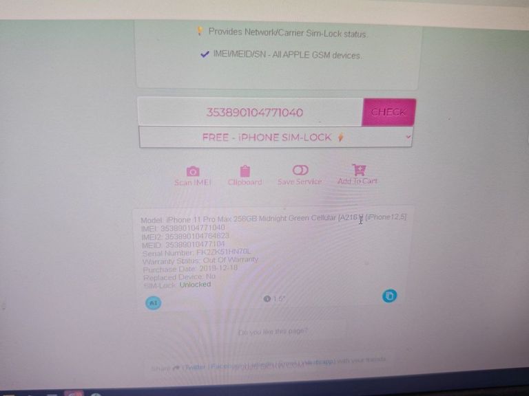 Apple iphone 11 pro max 256gb Код:01-200816547. Зображення 8