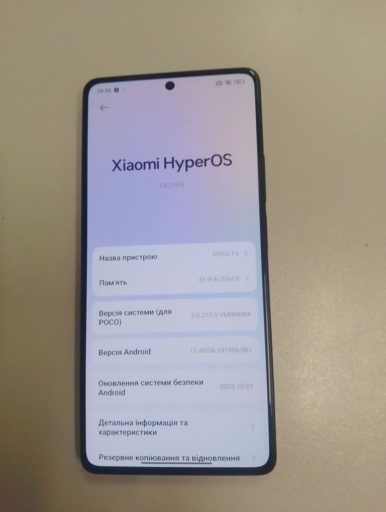 Дешево Xiaomi Poco F5 12/256GB Blue з ломбарду