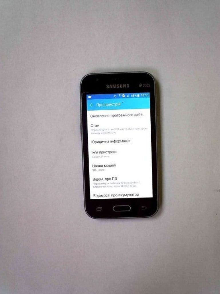 Объявление Samsung galaxy j1 mini 2016 Б/У