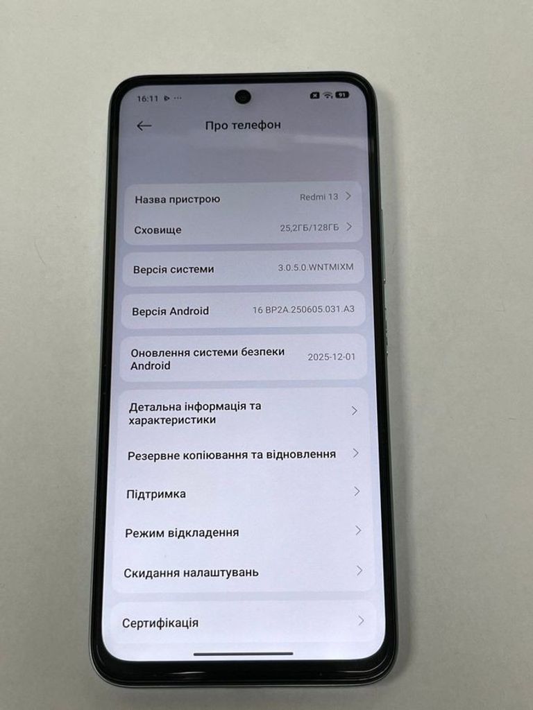 Xiaomi Redmi 13 6/128GB Blue Код:01-200864513. Зображення 5