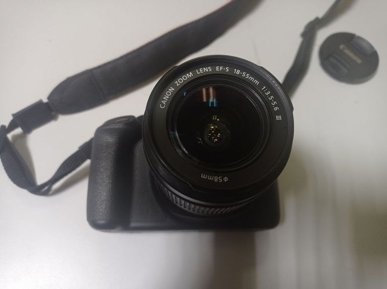 Canon eos 4000d + ef-s 18-55 1:3.5-5.6 iii Код:01-200875766. Изображение 6