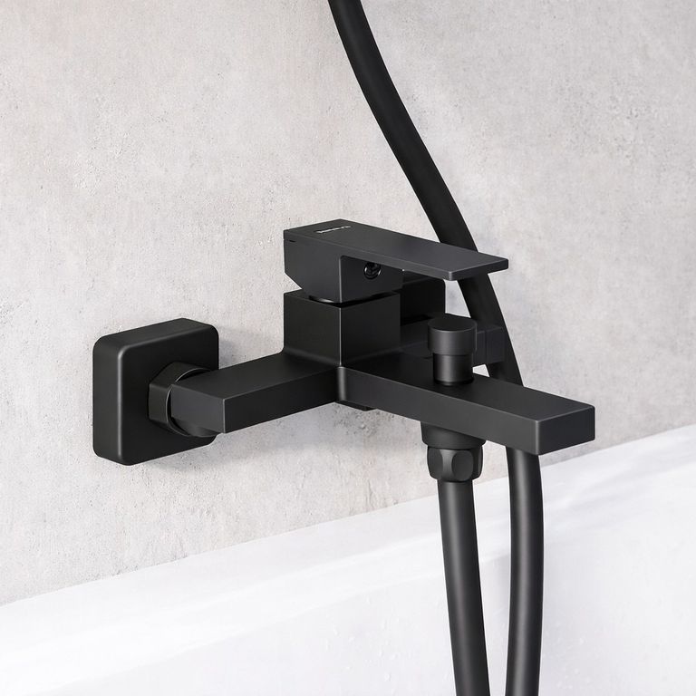 Дешево Bathtub Faucet YLN1999-2H, чорний матовий з ломбарду