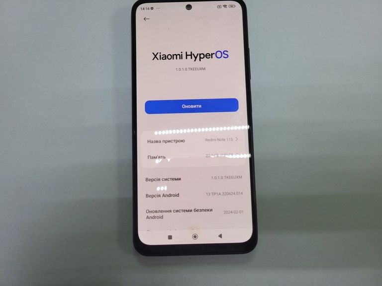 Дешево Xiaomi redmi note 11s 6/128gb з ломбарду