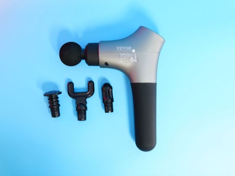 Купить VEVOR; 12V; 2500mAh; 6 швидкостей, 4 масажні головки, для знеболення, розслаблення м'я Б/У