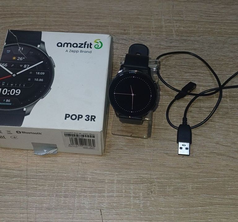 Amazfit Pop 3R Black Код:01-200890243. Зображення 5