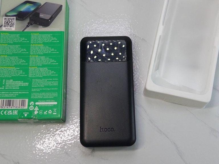 Купить Hoco J102A Cool Figure 20000mAh 20W Black Б/У