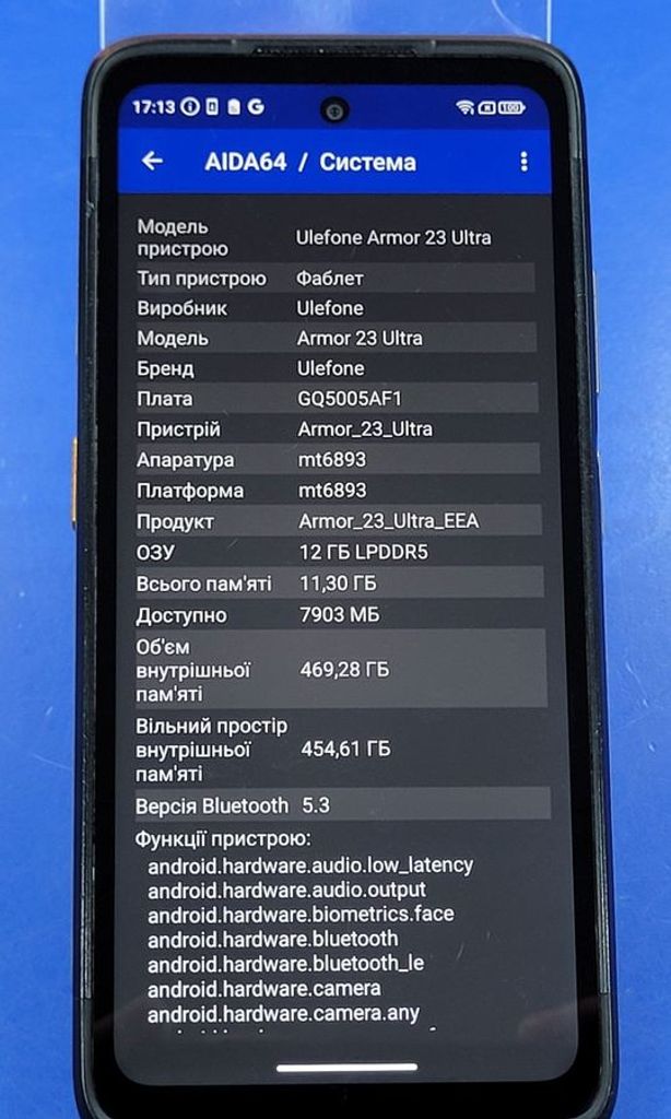 Ulefone Armor 23 Ultra 12/512GB Umbra Orange Код:01-200873309. Зображення 9