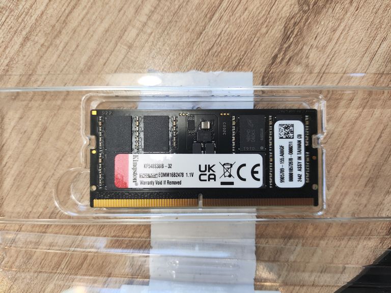 Kingston fury 32 GB SO-DIMM DDR5 4800 MHz FURY Impact (KF548S38IB-32) Код:null. Изображение 4