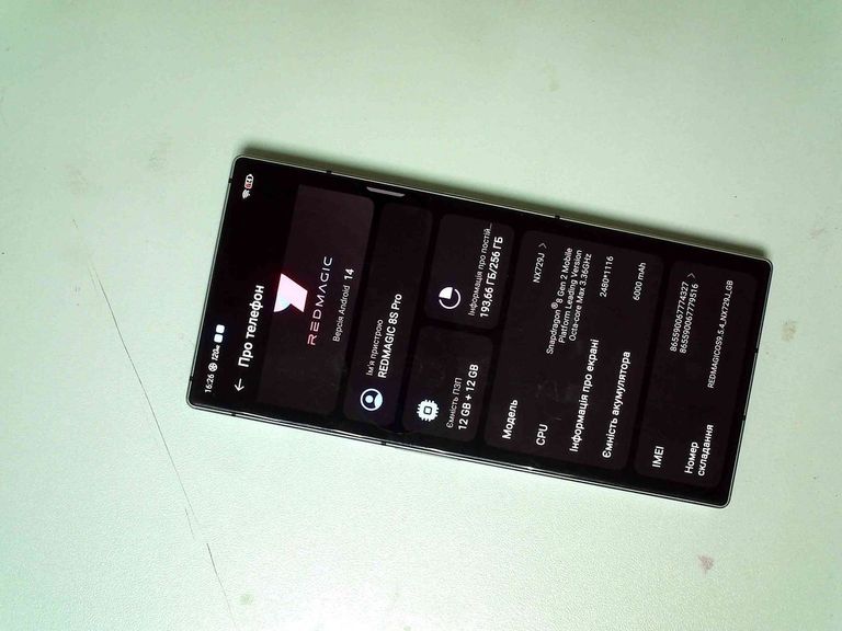 Купити Zte Redmagic 8S Pro 12/256GB Midnight Б/У