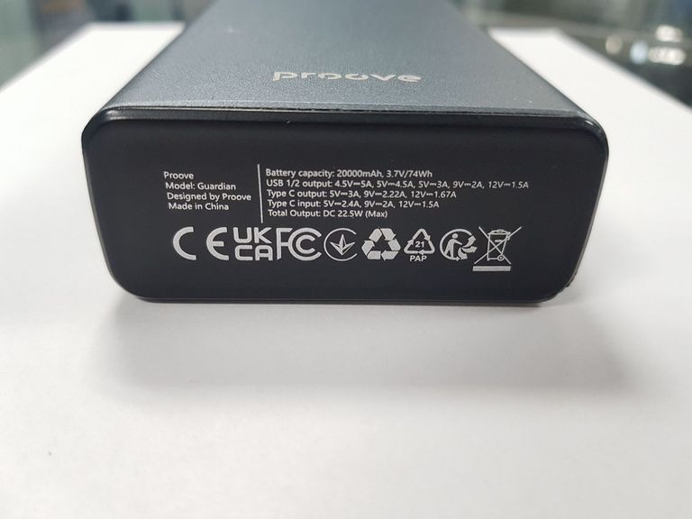 Дешево Proove guardian 20000 mah 22.5w з ломбарду