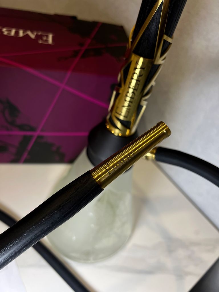 Дешево Embery Wood ENVOLVE Hookah GOLD/Black з ломбарду