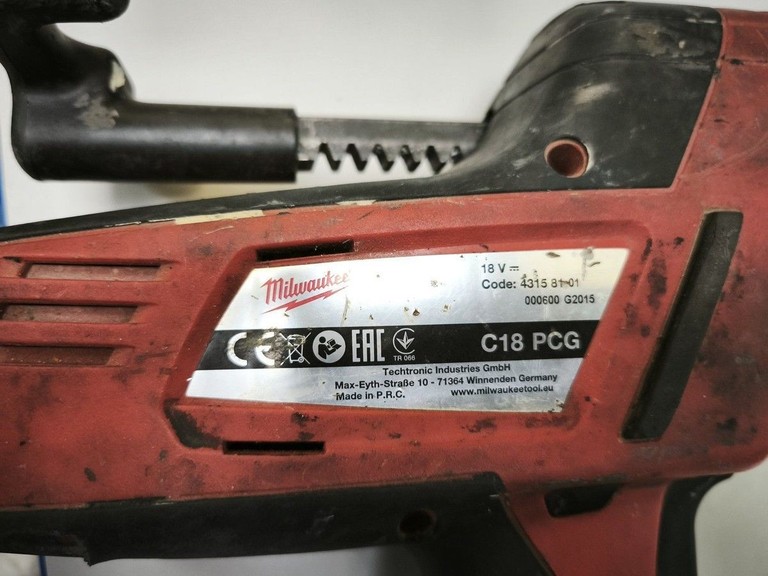 Оголошення Milwaukee C18PCG/600A-0B Б/У