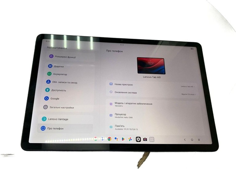Купити Lenovo tab m11 tb330fu 8/128gb wi-fi Б/У