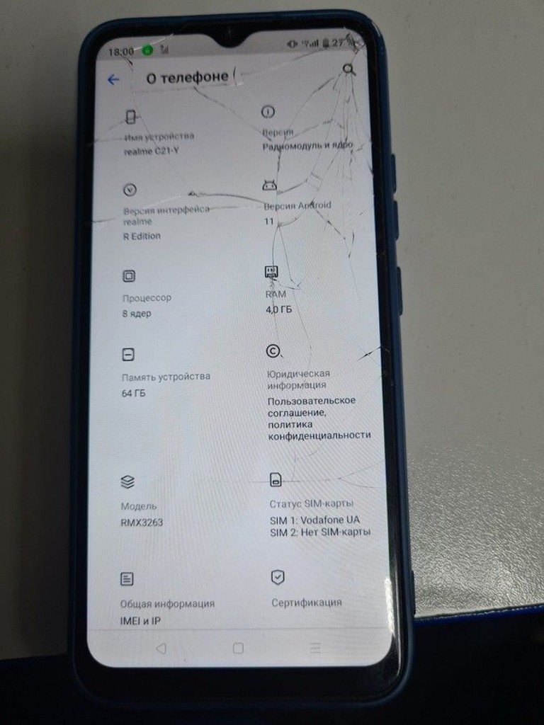 Дешиво Realme c21y 4/64gb с ломбарда