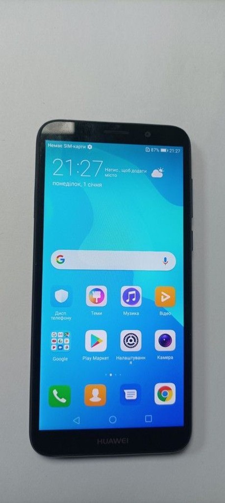 Объявление Huawei y5 2018 dra-l21 2/16gb Б/У
