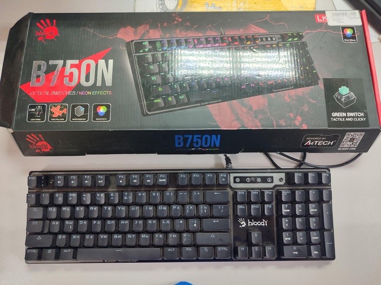 Оголошення Bloody B750N Black Б/У
