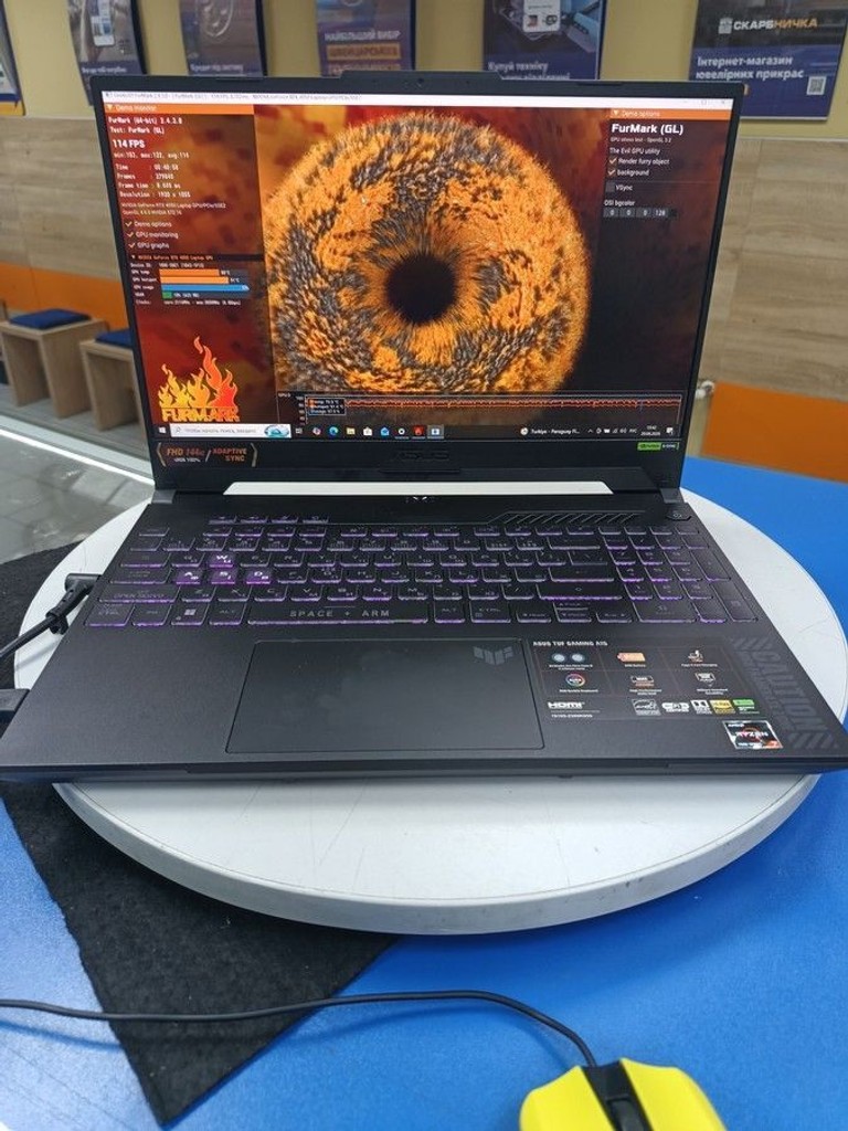 Купити Asus 15/ryzen 7 7435hs ddr5/16gb ddr5/ssd 512 gb/geforce rtx4050 6gb Б/У