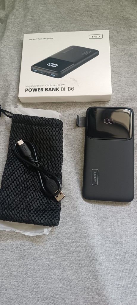 Iniu 10000mAh Black (BI-B6) Код:null. Зображення 9