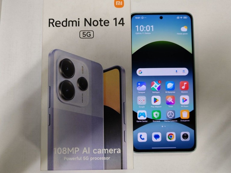 Купить Xiaomi redmi note 14 5g 8/256gb Б/У