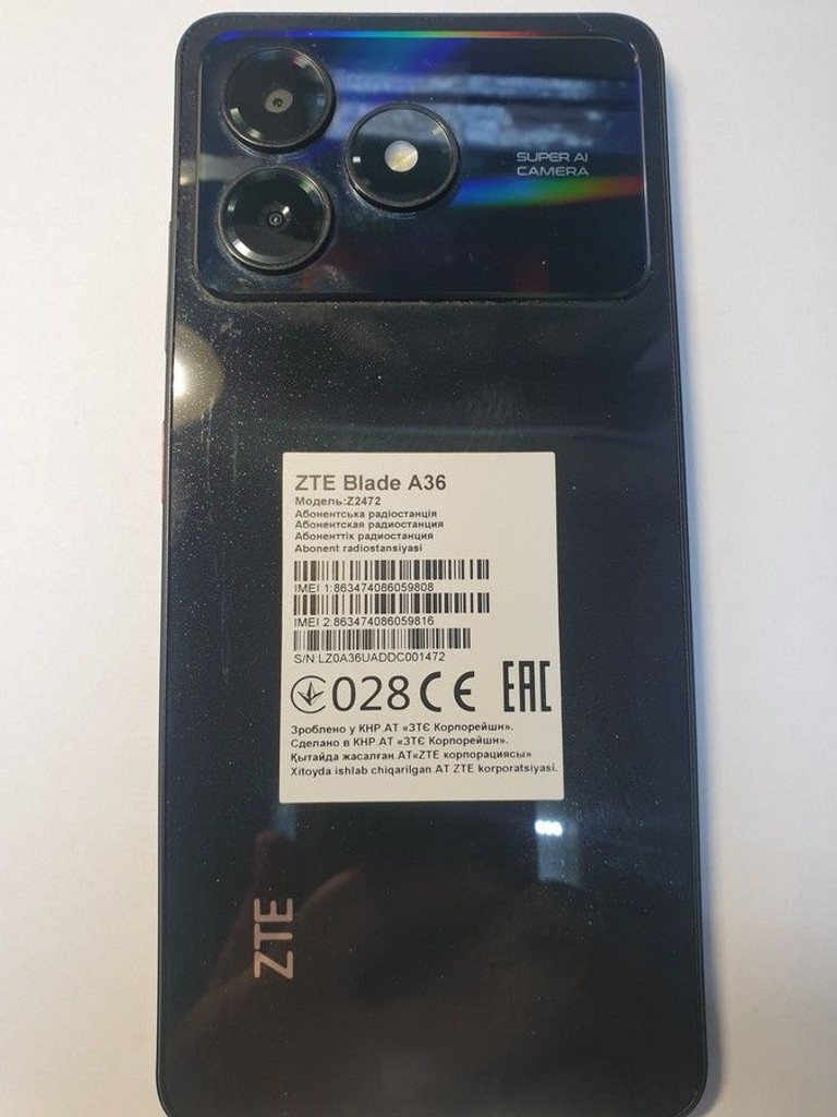 Zte Blade A36 4/64GB Green Код:01-201025254. Изображение 5