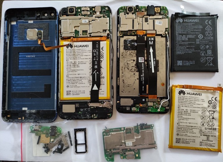 Купити Оригінальні деталі huawei p smart 2018 (fig-lx1) / nova (can-l11) Б/У