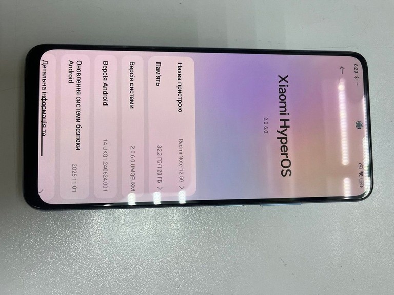 Оголошення Xiaomi Redmi Note 12 5G 4/128GB Gray Б/У