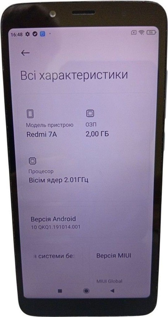 Дешиво Xiaomi xiaomi redmi 7a 2/16gb с ломбарда