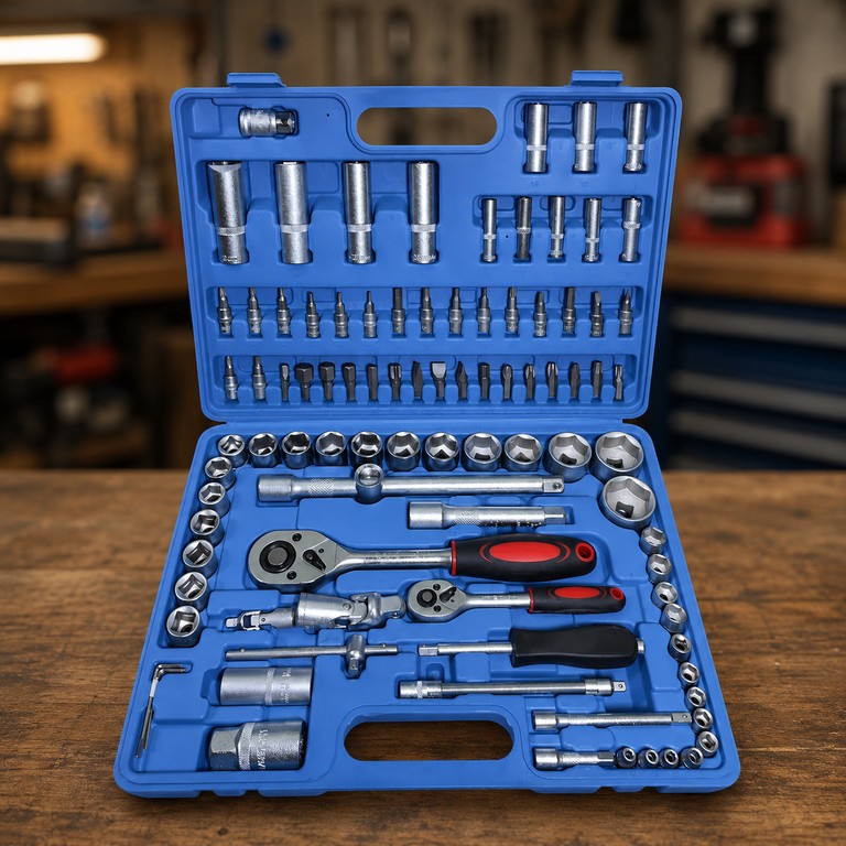 Оголошення Tool Set в кейсі, 94 предмета Б/У