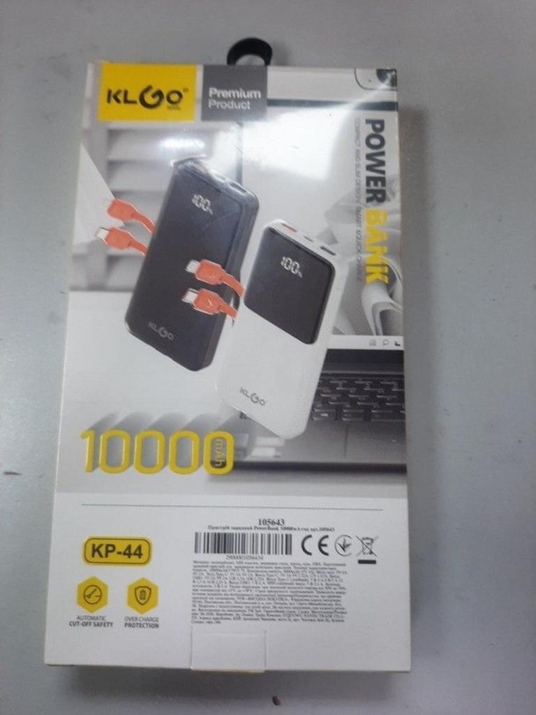 Купити Klgo kp-44 10000mah Б/У