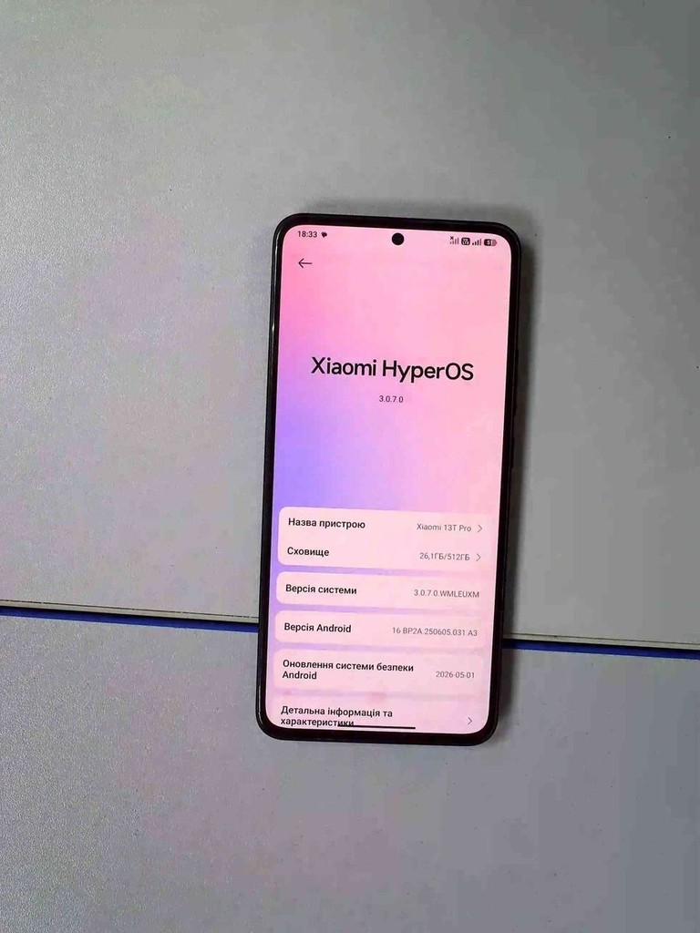 Оголошення Xiaomi 13t pro 12/512gb Б/У
