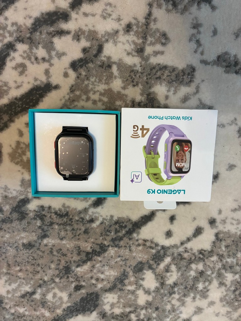 Оголошення Дитячий годинник Lagenio K9 4G Purple/Green зі штучним інтелектом. Новий. Б/У