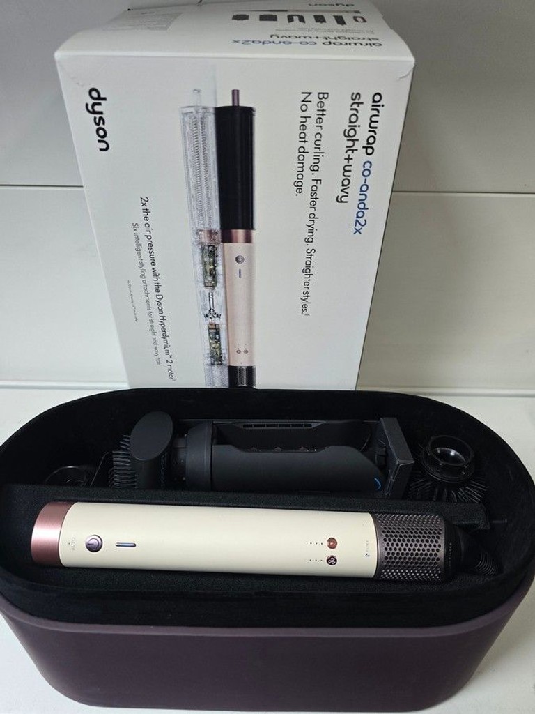 Купить Dyson Airwrap Co-anda2x Multi-styler & Dryer Curly+Coily Ceramic Pink/Rose Gold (598808-01) Б/У