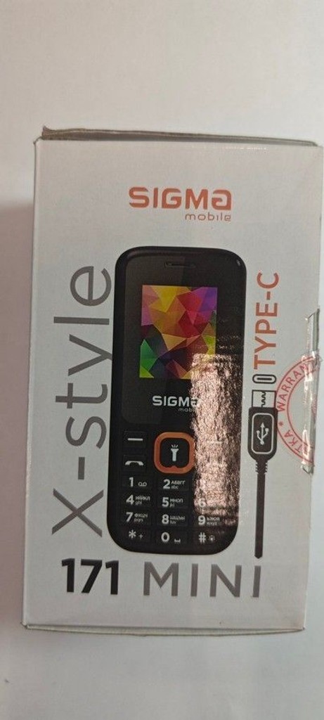 Дешево Sigma x-style 171 mini з ломбарду