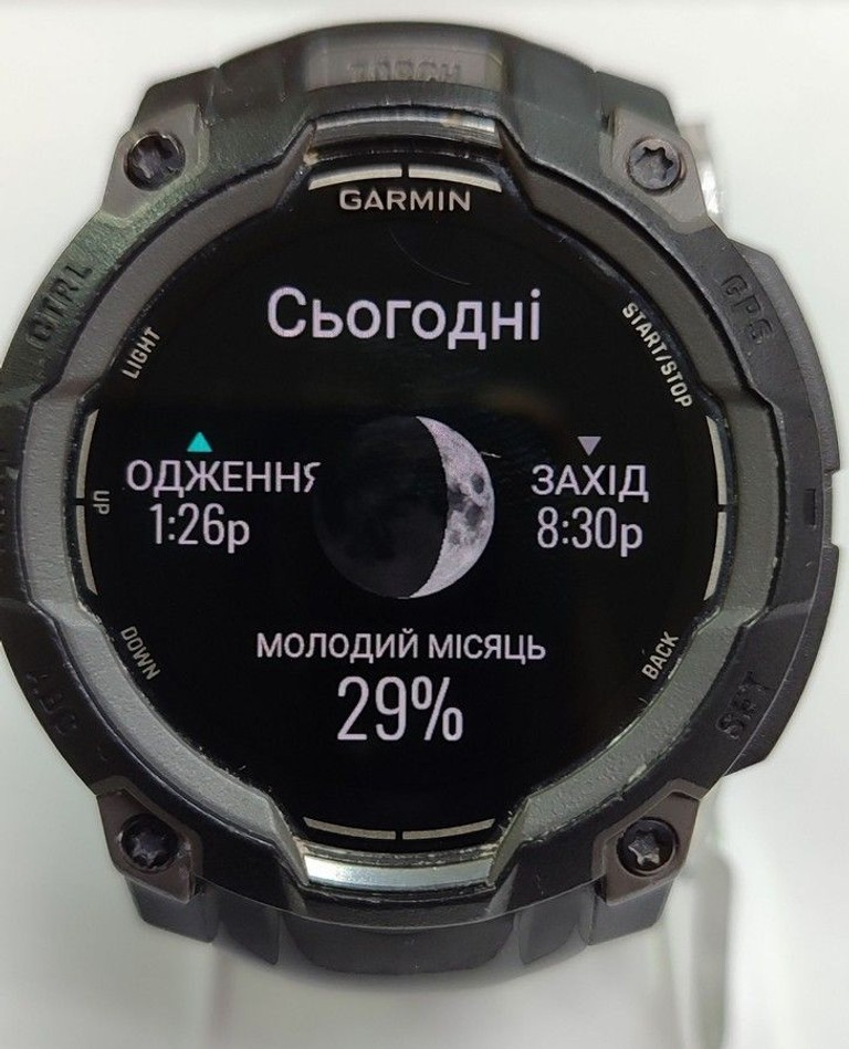Garmin instinct 3 50mm amoled tactical edition Код:01-201163946. Зображення 8