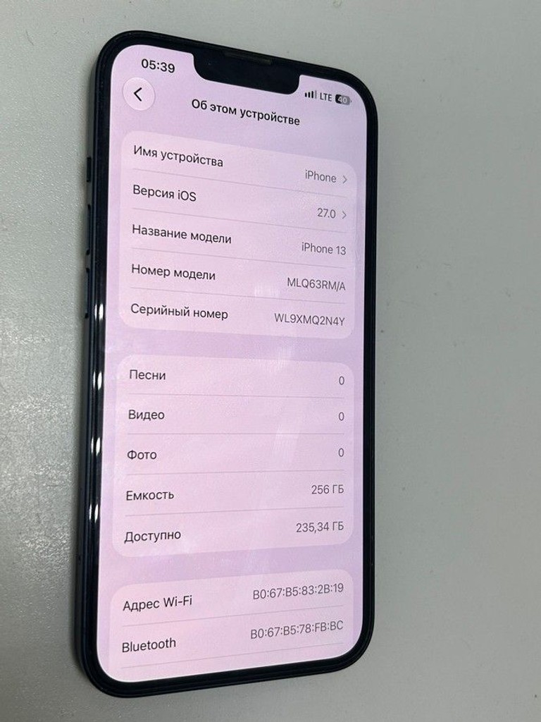 Apple iphone 13 256gb Код:01-201166303. Изображение 5