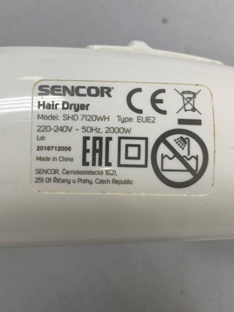 Sencor SHD 7120WH