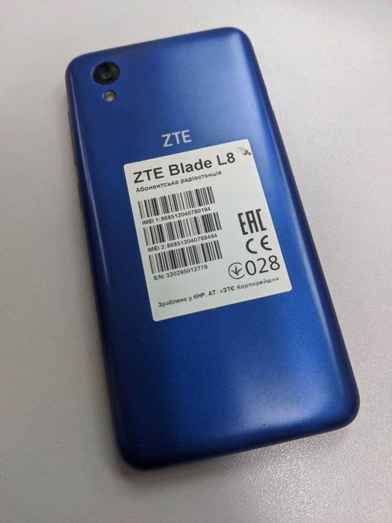 Оголошення Zte l8 blade 1/16gb Б/У