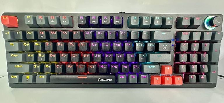 Распродажа Gamepro MK120 Red Switch USB Black (MK120R), продавец Техноскарб