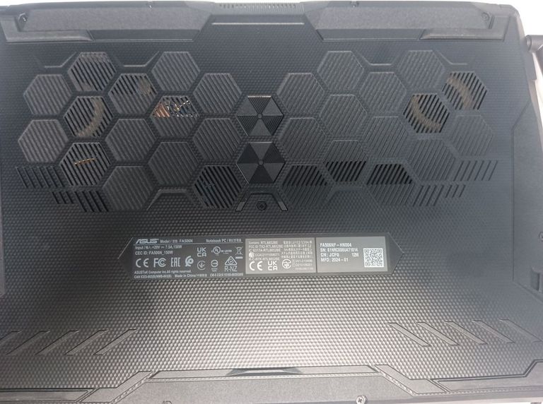 Розпродаж Asus 15/ryzen 5 7535hs ddr5/8gb ddr5/hdd *відсутній/ssd 512 gb/geforce rtx2050 4gb, продавець Техноскарб