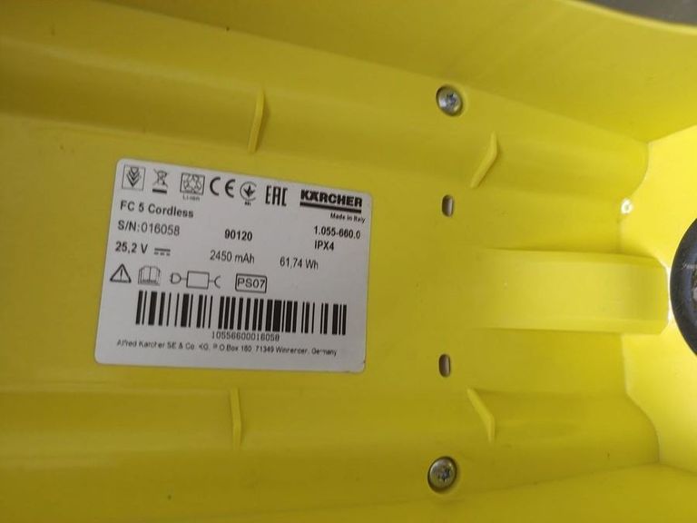 Karcher fc 5 cordless Код:01-200741358. Зображення 5