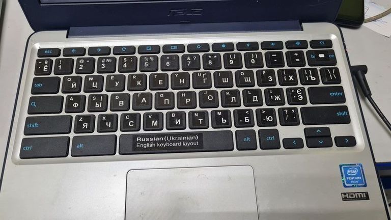 Оголошення Asus chromebook c202s /n3060/ram4gb/ssd16gb Б/У